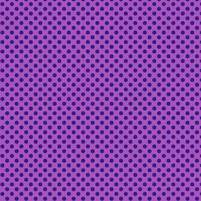 Polka Dots in Blue & Violet Small