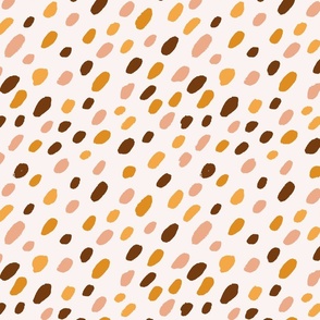 Autumn Summer Cheetah Dots Medium