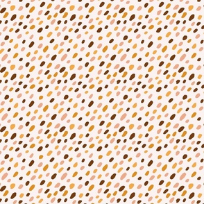Autumn Summer Cheetah Dots Small