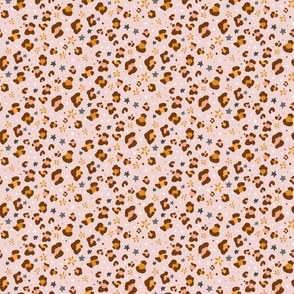 Autumn Cheetah Spots Animal Print Small