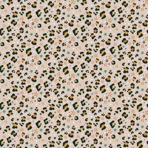 Spring Cheetah Spots Animal Print Small