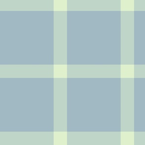 Plaid - Pastel in Blue and Green