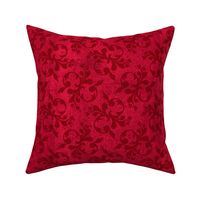 Red Velvet Damask Pattern