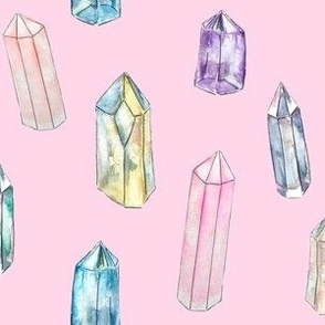 Crystal Points // Blush 