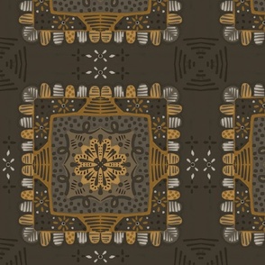 Chocolate patterns patchwork 