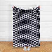 flower of life black periwinkle white trending wallpaper living & decor current table runner tablecloth napkin placemat dining pillow duvet cover throw blanket curtain drape upholstery cushion duvet cover clothing shirt wallpaper fabric living home decor 