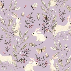Bunnies Soft Lilac