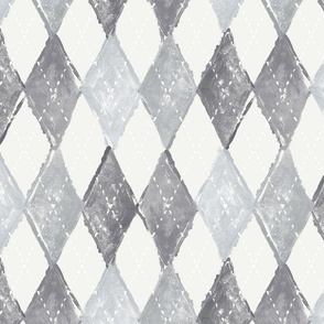 Argyle Textile - Grey