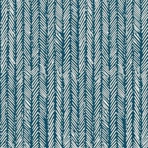 HERRINGBONE - BLUE