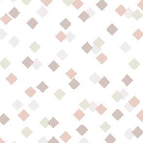 square confetti - modern neutrals tinny squares