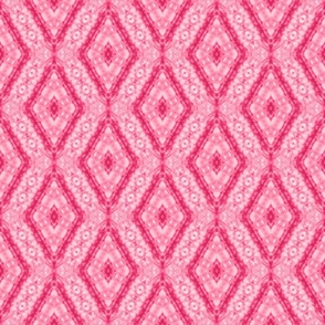 Mosaic pattern in pink