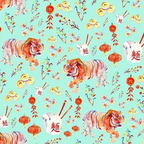 Lunar New Year Tiger - Mint 