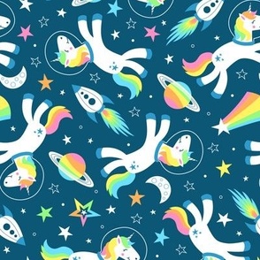 Magical Space Unicorns (Teal)