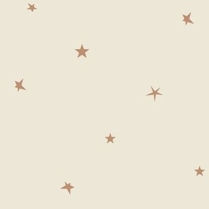 stars - clay and beige 