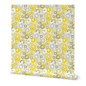 Sticks & Spots, Stripes & Dots: Lemon Pewter