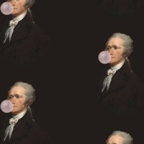Hamilton Bubble Gum Print