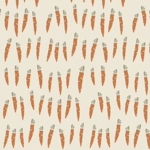 carrots - brighter orange on beige 