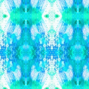 Blue delicate pattern