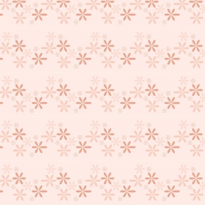 flower rows-pink-small