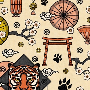 Year of the Tiger, Chinese Zodiac / Large Scale