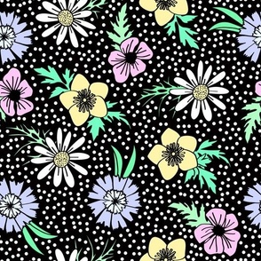 VINTAGE FLORAL-PRIMARY-PASTEL