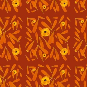 Oh So Marigold. Burnt Orange