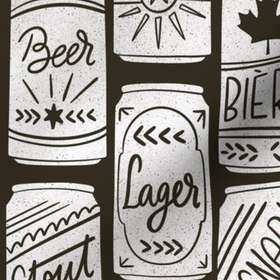 Beer adventures around the world_Black and white