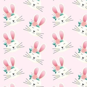Hoppy Easter Honey Bunny Pink