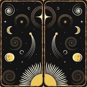 Celestial Adventure Block Print Small