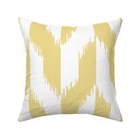 Geo Ikat Lemon yellow Large