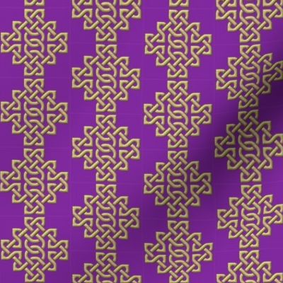 Celtic Knotwork Purple small