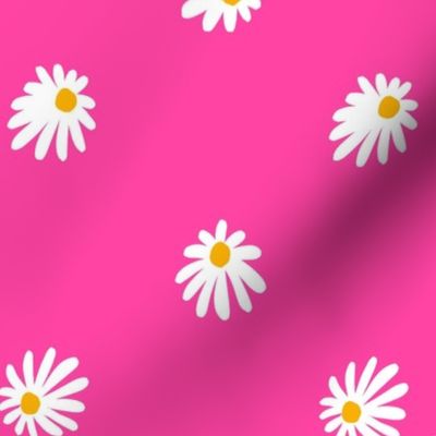 Daisy Dots Designerspr22 Hot Pink
