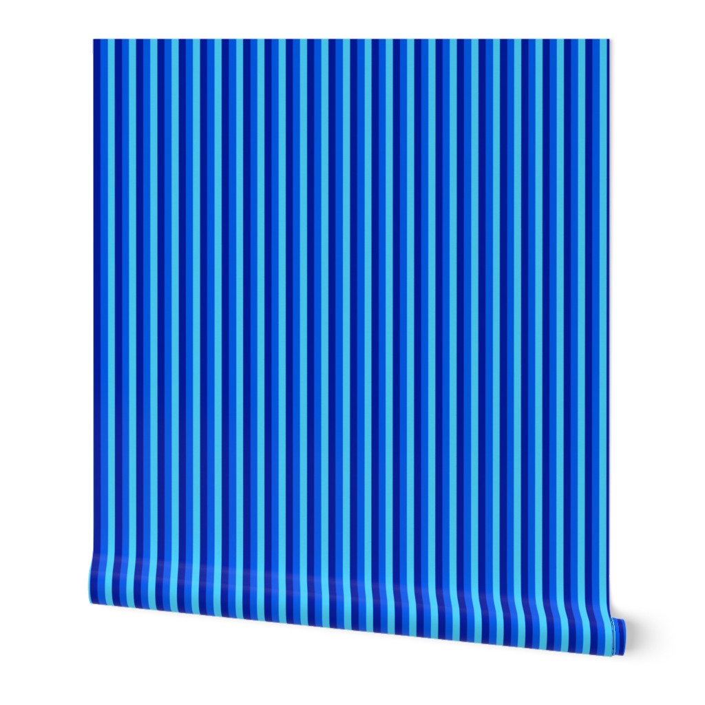 Blue stripes (Blue bayou companion fabric)