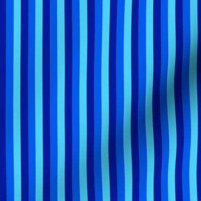 Blue stripes (Blue bayou companion fabric)