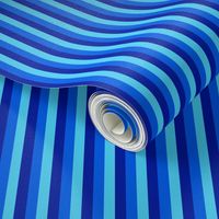 Blue stripes (Blue bayou companion fabric)