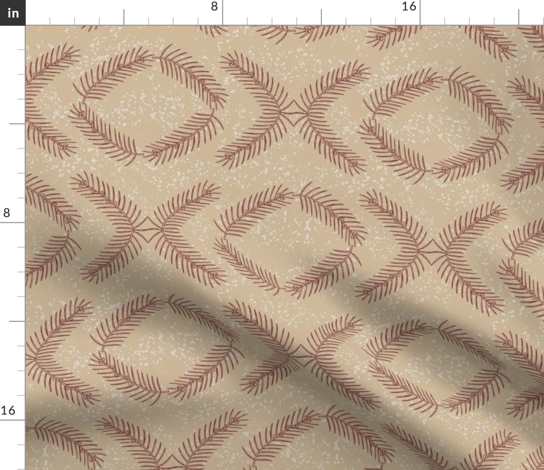 Pastel Folk Style XOXO Seamless Pattern