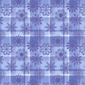 Plaid - Veri Perry Snowflakes with icons