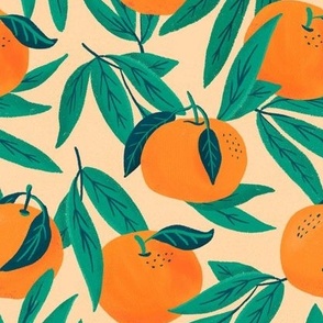 Peachy mandarins 