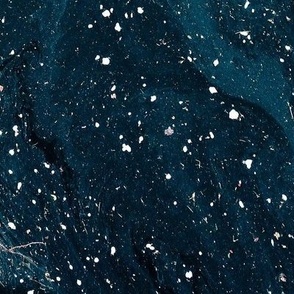 Starry Sky in Geometric Shape Thousands of Stars