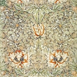 Honeysuckle pattern (1876) by William Morris. Original from The Smithsonian Institution
