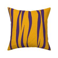 purple and gold tiger stripes large scale