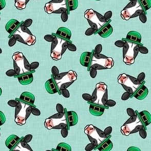 St Patrick's Day Cow - Holstein-Friesian - mint - LAD22