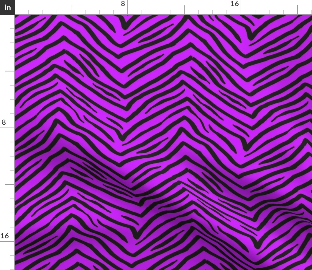 tiger stripe 8x8 neon purple