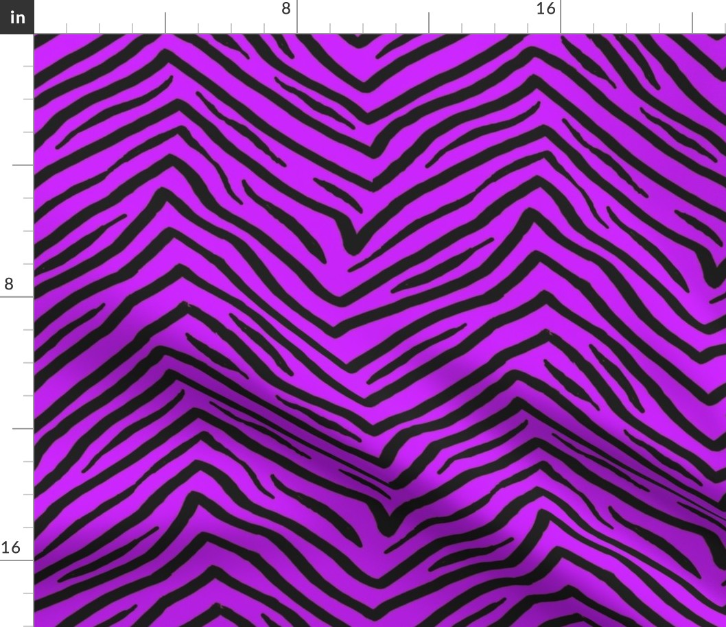 tiger stripe 10x10 neon purple