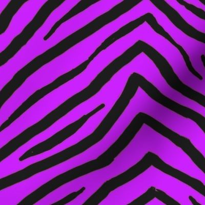 tiger stripe 12x12 neon purple