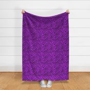 tiger stripe 12x12 neon purple