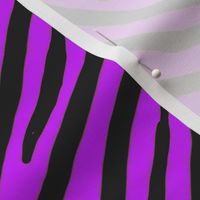 tiger stripe 12x12 neon purple