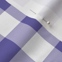 1.25” very peri gingham-Easter purple plaid