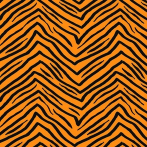 tiger stripe 10x10 neon orange