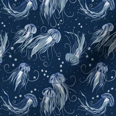 Jellyfish Menagerie Navy